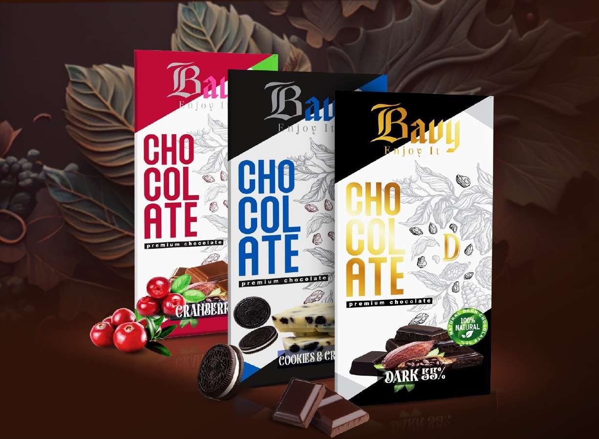 Bavy premium chocolate bars